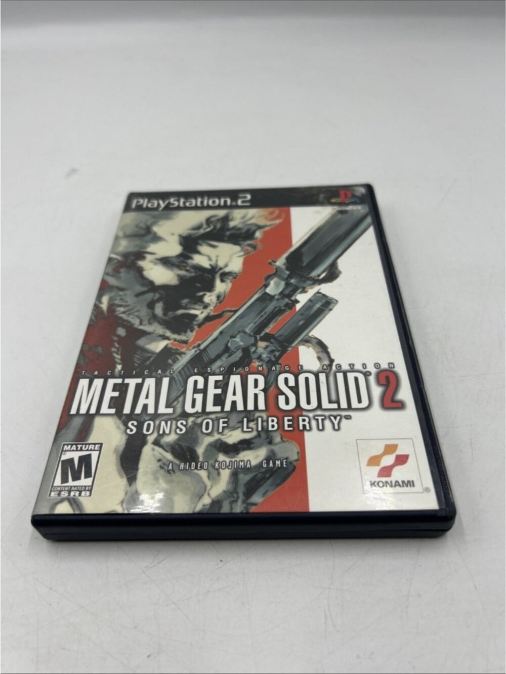 Metal Gear Solid 2: Sons of Liberty (PS2, 2001) NO MANUAL-TESTED✅